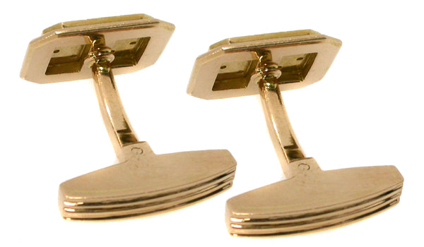 0.30ct Diamond Gold Cufflinks