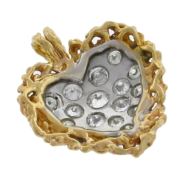 0.50ct Diamond Heart Pendant