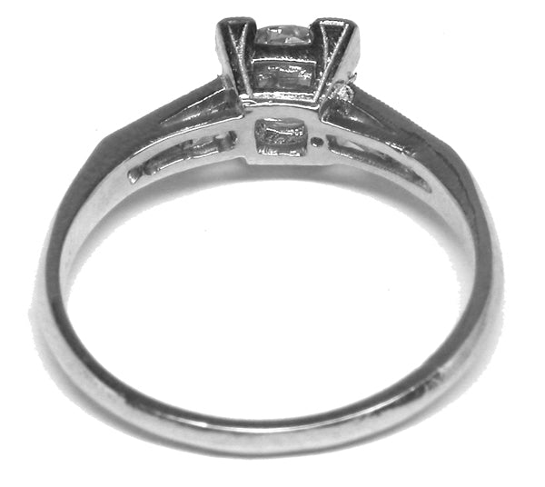 0.56ct Diamond Platinum Engagement Ring