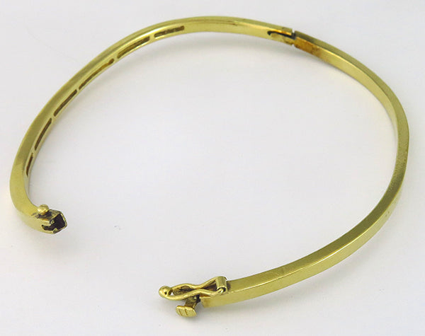 0.60ct Diamond Gold Bangle
