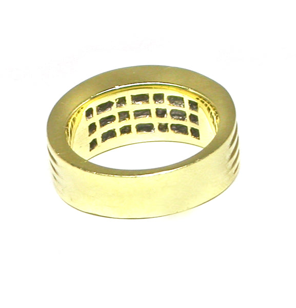 0.90ct Diamond 18k Yellow Gold Ring