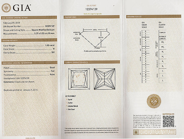 1.00ct Center Diamond Engagement Ring and Wedding Band Set