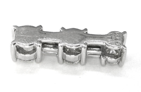 1.00ct Round Brilliant Diamond Tapering Pendant