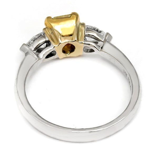 1.01ct Fancy Natural Diamond Gold Enagagement Ring