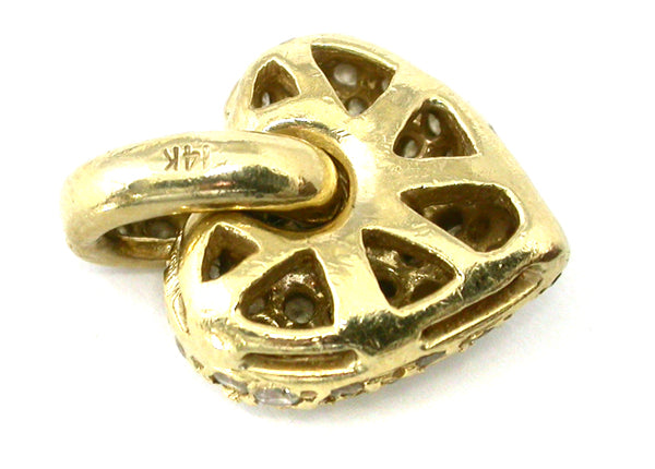 1.20ct Diamond Heart Pendant