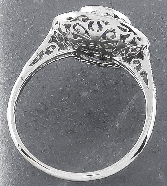 1.35ct Sapphire 0.43ct Diamond Ring