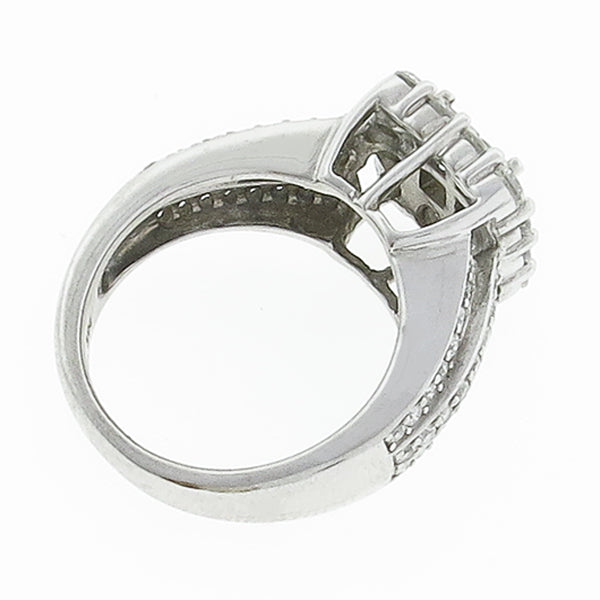 1.50ct Diamond Cluster Ring