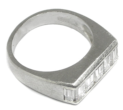 1.50ct Diamond Platinum Wedding Band