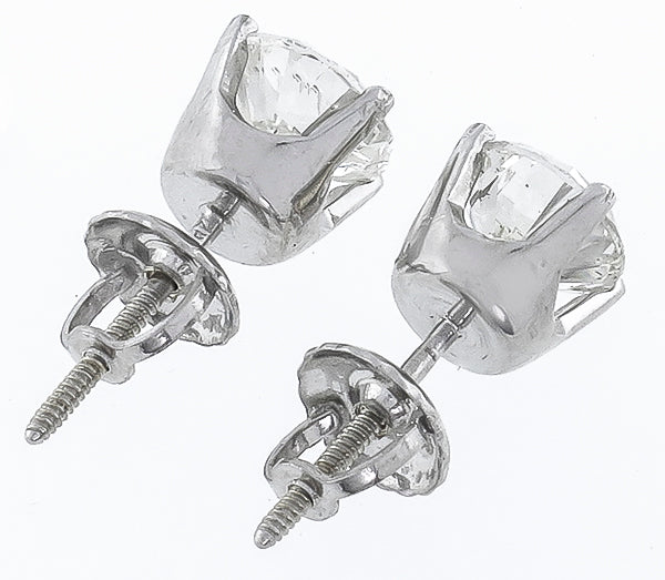 1.58ct Diamond Stud Earrings