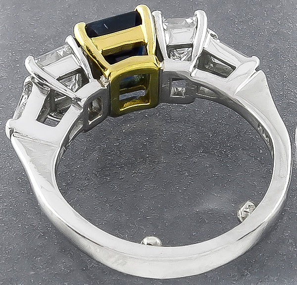 1.75ct Sapphire 1.00ct Diamond Ring