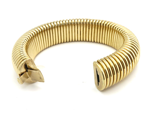 1940's Gold Snake Bracelet