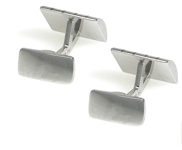 2 Tone 18k Gold Cufflinks