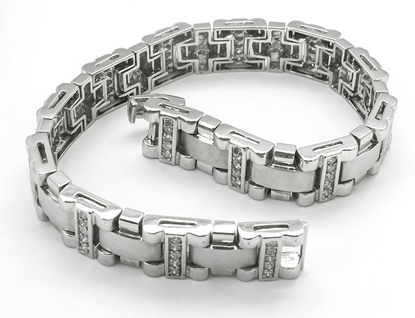 2.10ct Diamond Gold Bracelet