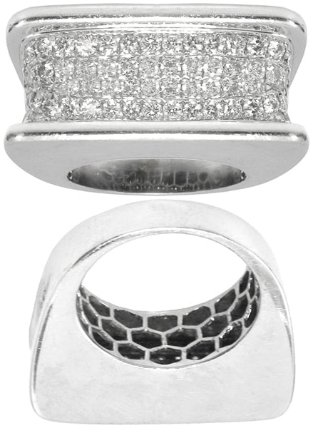 3.44ct Diamond Cluster Ring