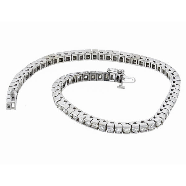 4.50ct Diamond Gold Tennis Bracelet