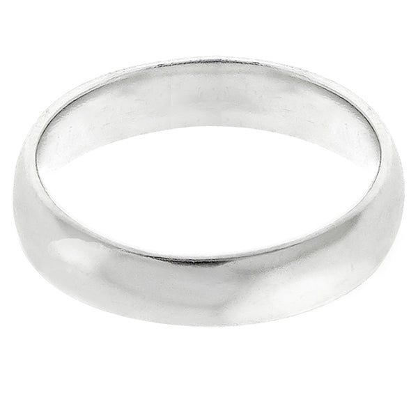 Estate 4mm Comfort Fit Platinum Wedding Band