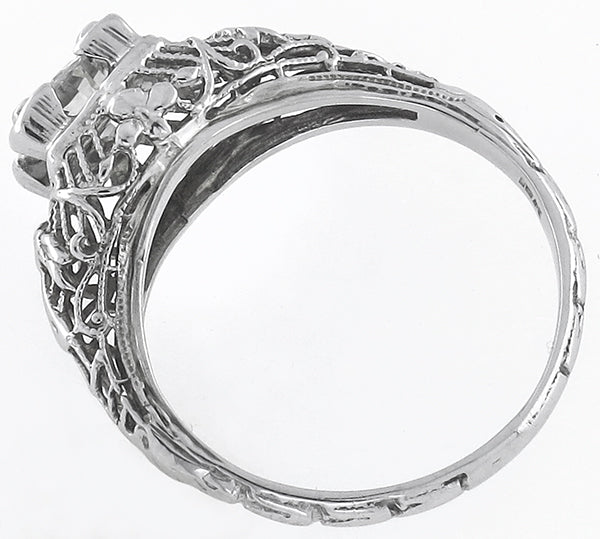 Antique 0.60ct Diamond Engagement Ring