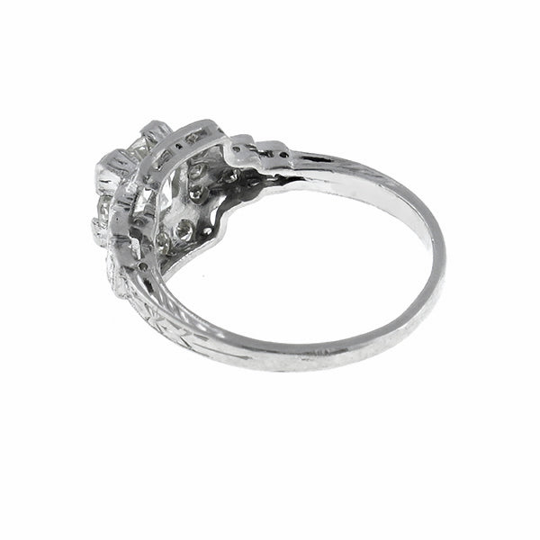 Antique 1.06ct Diamond Engagement Ring
