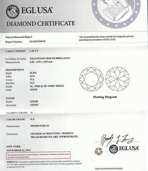 Antique 1.46ct Diamond Sapphire Gold Engagement Ring