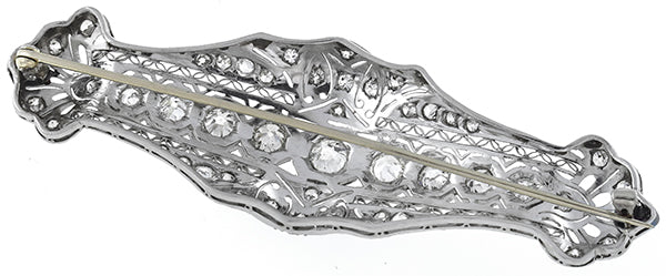 Antique 2.45ct Diamond Pin