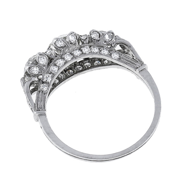 Edwardian 2.33ct Diamonds Anniversary Ring