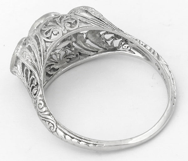 Edwardian 2.82ct Diamond Platinum Anniversary Ring