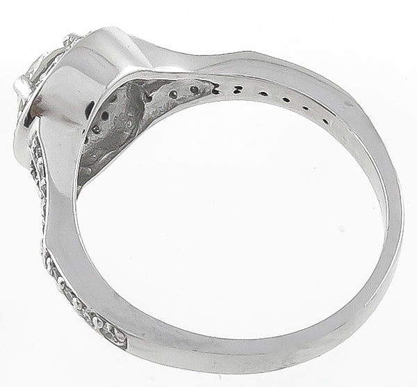 Estate 0.75ct Diamond Engagement Ring