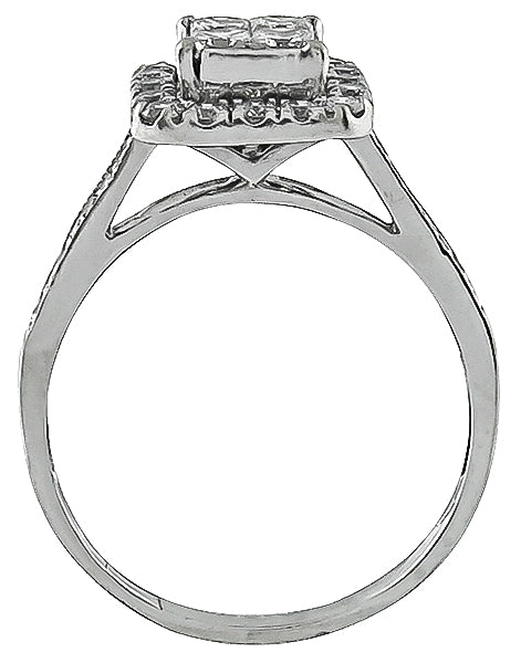 Estate 0.80ct Diamond Ring