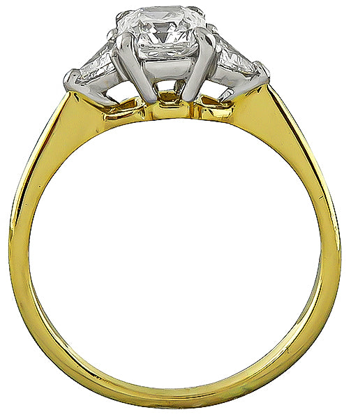 Estate 0.85ct Diamond Engagement Ring