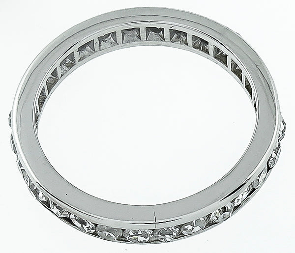 Estate 1.20ct Diamond Eternity Wedding Band