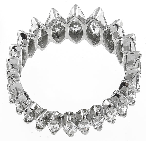 Estate 2.75ct Diamond Eternity Wedding Band