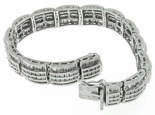 Estate 8.00ct Diamond Bracelet