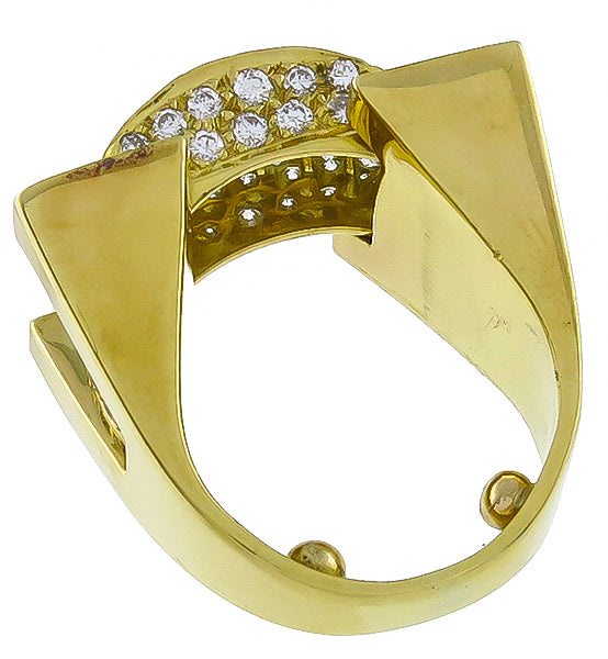 Krypell 3.50ct Diamond Gold Ring