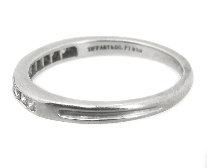 Tiffany & Co. 0.25ct Diamond Platinum Wedding Band