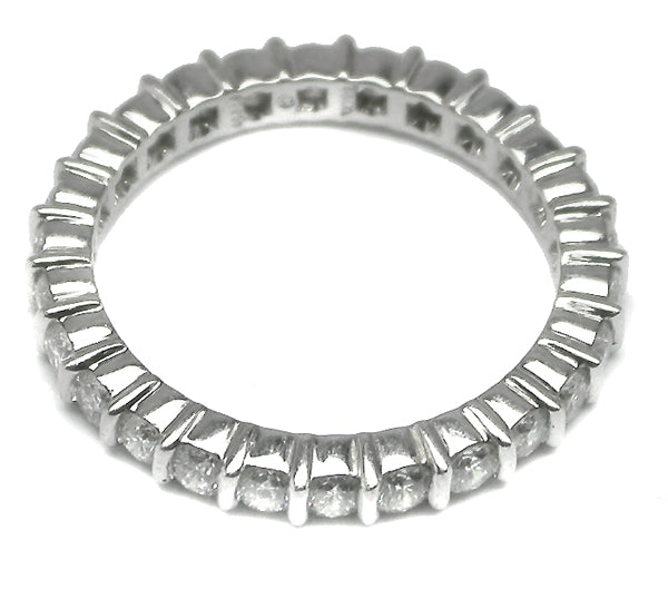 Tiffany Platinum Diamond Wedding Band