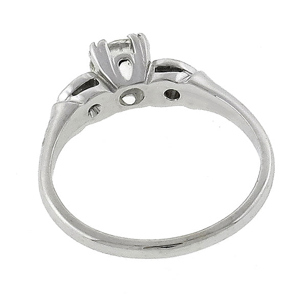 Vintage 0.70ct Diamond Gold Engagement Ring