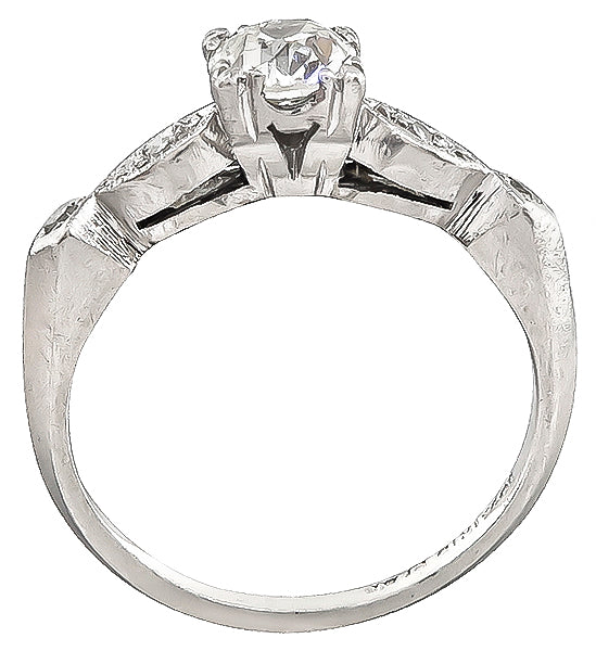 Vintage 0.60ct Diamond Engagement Ring