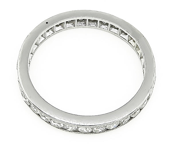 Estate 1.25ct Diamond Eternity Wedding Band