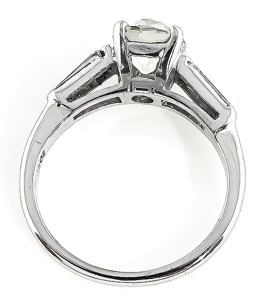 Estate 1.41ct Diamond Engagement Ring