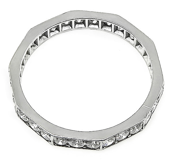 Estate 1.50ct Diamond Eternity Wedding Band
