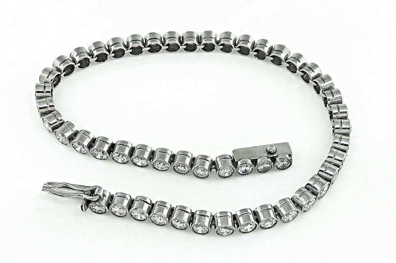 Vintage 5.00ct Diamond Tennis Bracelet