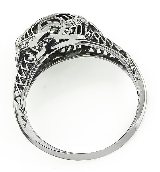 Vintage 0.42ct Diamond Engagement Ring