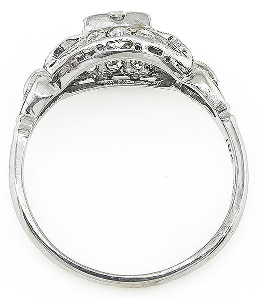 Vintage Jabel 0.50ct Diamond Engagement Ring