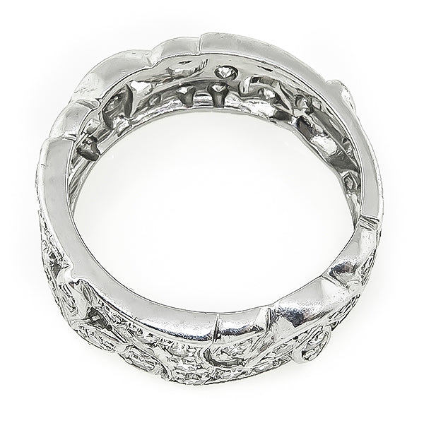 Art Deco 1.00ct Diamond Wedding Band