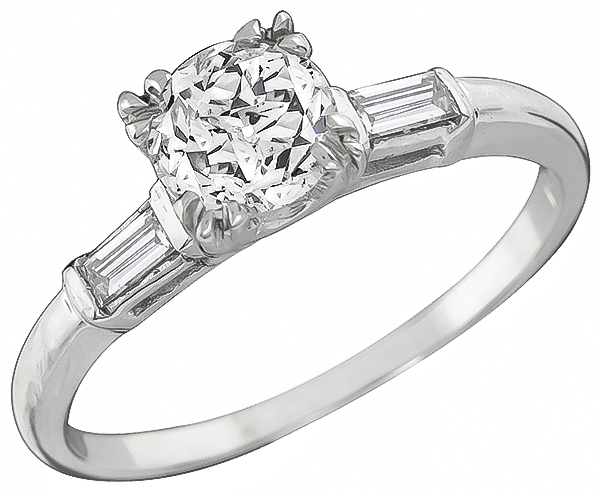 0.94ct Diamond Engagement Ring Photo 1