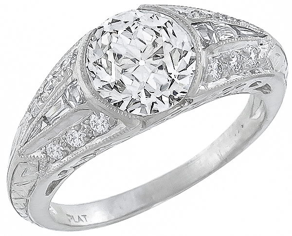 1.79ct diamond engagement ring photo 1