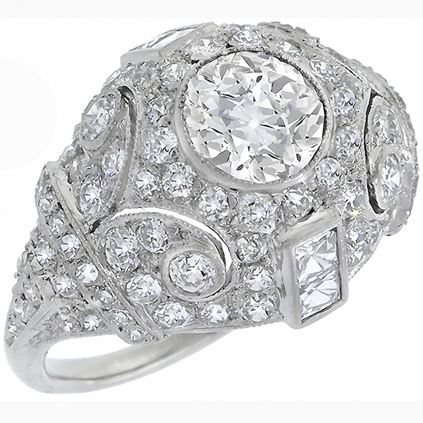  platinum diamond ring 1