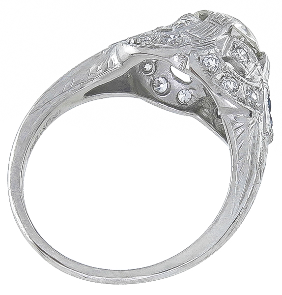 egl certified 1.36ct diamond engagement ring photo 1