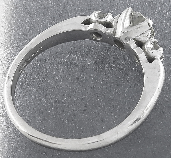 Estate 0.58ct Diamond Engagement Ring Photo 1
