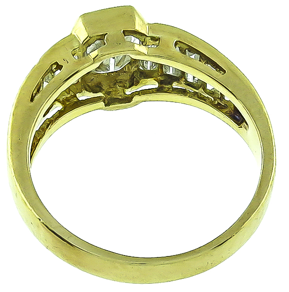 Estate 0.99ct Diamond Engagement Ring Photo 1